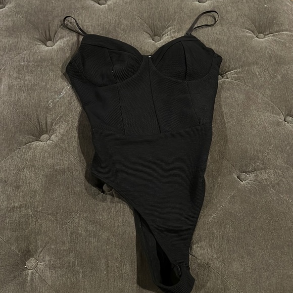 Bozzolo Tops - Bozzolo onesie with padded cups size large NWOT